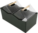 ABOOFAN Tea Bag Storage Box Tea Bags Tea Organizer Tea Bag Dispenser Tea Bag Holder Organizer Coffee Station Organizer for Countertop Coffee Station Accessories The Pet re-usable
