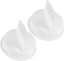 2pcs Microwave Oven Parts Timer Knobs Replacement for and Other Brands