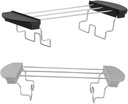 2pcs Toaster Oven Rack Bread Sandwich Toaster Holder Toast Machine Accessories Compact Easy Clean