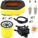 Air Filter 3208303 Lawn Mower Tune up Kit for Kohler SV730 SV735 SV740 SV810 SV820 SV830 Engine with Filer Pump, Replace 32 883 03-S1 Air Filter