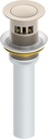Symmons Push Pop Bathroom Sink Drain, Satin Nickel