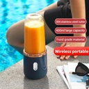 Generic Portable Automatic Juicer Cup Blue Juicer Cup