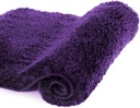 Walensee Non Slip Bath Mat for Bathroom (16 x 24, Dark Purple) Water Absorbent Soft Microfiber Shaggy, Machine Washable Thick Plush Bath Rugs for Shower