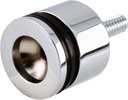 C.R. Laurence Chrome Finger Pull Knob By HandsOnCo