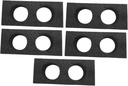 Garneck 5 Pcs Cup Holder Trays for Coffee and Drinks Commercial Use Waterproof Foam Material for Takeout and Outdoor Events