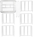 Slow Cooker Rack for Sous Vide | Stainless Steel Folding Design | Prevents Food Floating for Even Cooking | Large Capacity Rack for Kitchen/Party/Commercial Use