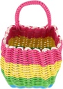 Hanging Storage Basket for Kitchen and Bathroom Single-ear Design for Organizing Fruits Vegetables and Condiments Easy Wall Mounting for Efficient Space Utilization