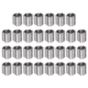 HARFINGTON 30pcs Wire Threaded Inserts 7/16-14 UNC 2D 22.2mm 304 Stainless Steel Helical Coiled Wire Thread Sleeve