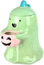 10 Strawberry Street Ghost Dinosaur Cookie Jar