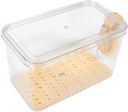 Bread Box Fridge Toast Canister Fruit Fresh Keeping Box Refrigerator Kitchen Canisters Organizer