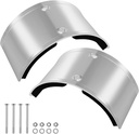 2Pcs Drywall Stilt Replacement Part Aluminium Alloy Stilt Accessories Curved Plate for Fixed Legs Suitable for Home Improvement,Plastering,Painting and Wiring