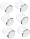Garneck 6pcs Cookie Storage Container Kitchen Snack Storage Jar Lids for Decorative Practical Use