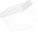 Unomor Food Preservation Box Bread Storage Box Skid Bottom Leakproof Fruit Vegetable Storage Container