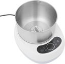 120V 230W Electric Ferment Function Dough Mixer, Flour Kneading Machine, 4.5 Qt Dough Maker with Microcomputer Timing, Face-up Touch Panel, Easy Cleaning
