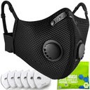 BASE CAMP M Plus Dust Mask, Breath Reculately Face Mask 6 活化碳滤镜用于木工建设 Mowing Grinding (Modern1)
