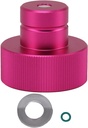 CO2 Conversion Adapter, Refill Adapter for Soda Filling, Carbonated Water Maker, CO2 Quick Connect Valve, TR21 4 Thread Compatible, CO2 Quick Adapter