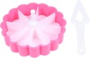 2pcs Creative Onigiri Shaper Set Heart Shape Rice Mold Sushi Maker with Shovel Diy Tool for Bento Lunch Boxes Food-grade