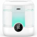 Dreo 6L Top Fill Humidifiers for Bedroom, 60H Runtime 28 dB Quiet Supersized Cool Mist Air Humidifiers for Large Room, Baby Nursery, Plant, Indoor, Night Light, Easy to Clean, Precise Humidity Control
