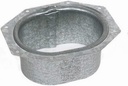 AMERIMAX HOME PRODUCTS 29051-MW/NE/SE 2x3 Galvanized Drop Outlet, No Size, No Color