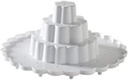 Nordic Ware Tiered Cake Pop Display Stand, White, Holds 37 pieces