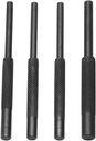 Pin Starter Punch Set Tool, Steel Roll Pin Starter Punch Tool, 1/16'', 3/32'', 1/8'', 5/64''