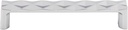 Top Knobs TK562PC Mercer Collection 5-1/16" Quilted Pull, Polished Chrome