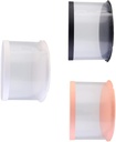 Unomor 3Pcs Transparent Cake Box Plastic Cake Carrier for Bakery Cakes for Baking and Transporting Cake Packaging for Special Occasions