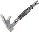 Powerbuilt 15 Inch Multi-Function Demolition Tool, Hammer, Nail Puller, Magnetic Nail Starter, Multi-Use, Heavy Duty Construction, DIY Hand Tools 942189GCT