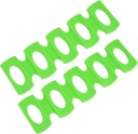 2pcs Silicone Beverage Storage Mats Beer Can Holders for Fridge Easy to Clean Space Saving Dishwasher Safe for Home Office Bar and Parties