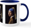 CafePress Artzsake Vermeer Mug 11 oz (325 ml) Ceramic Coffee Mug